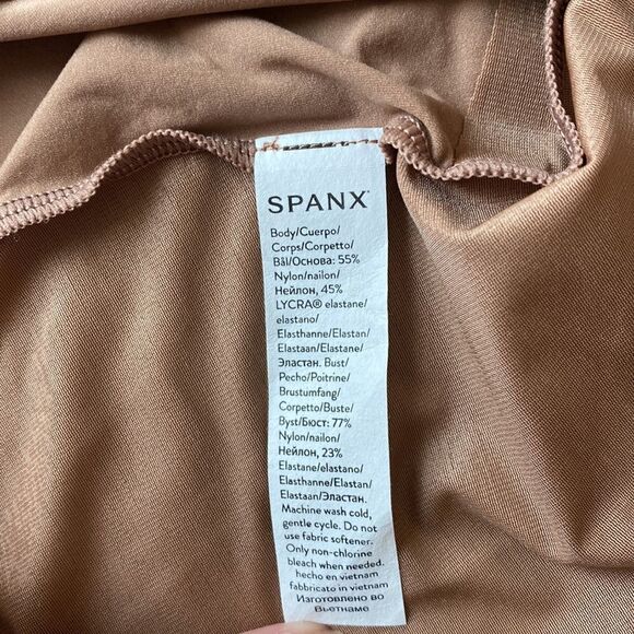 Spanx NWT Thinstincts 2.0 shapewear tank women’s XL in cafe au late - Picture 9 of 9